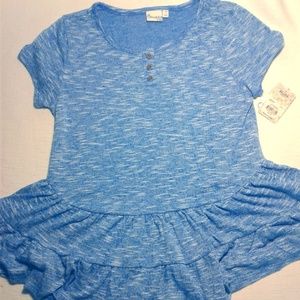 Mudd Girls Ruffle Shirt